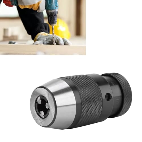 Artillery Schnellspannbohrfutter B16, 1pc 1-13 mm 1/2' Stahl Bohrfutter für Drehmaschine Bohrmaschine Schnellspannbohrfutter Bohrfutter Adapter