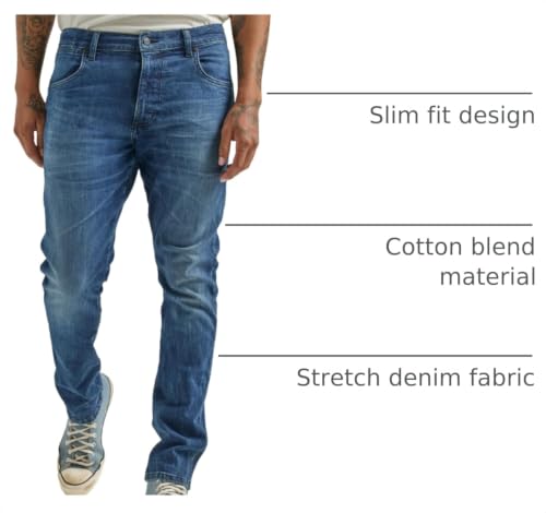 Wrangler Men's Slim Fit Jean, Maverick, 38W x 30L - image 4