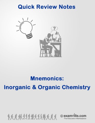 MCAT Inorganic and Organic Chemistry Mnemonics (Quick Review Notes)