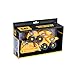 Klein CAT Caterpillar Construction Site Mega Set, 3 Piece Set Bulldozer/Hauler/Loader, 1:50 Scale, Ages 18 mo+