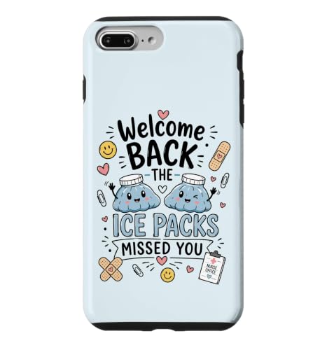 Welcome Back The Ice Pack Missed You Back To School Nurse �X�}�z�P�[�X iPhone 7 Plus/8 Plus �p