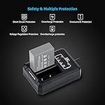 NP-W126-NP-W126S-Battery-Charger-Dual-Charger-Built-in-USB-Cable-for-Fujifilm-X-T30-II-X-S10-X-PRO3-X-Pro2-X-Pro1-X-T30-X-T20-X-T10-X-T3-X-T2-X100V-X100F-X-E4-X-E3-X-E2-X-E1-X-A5-X-A3-X-A2