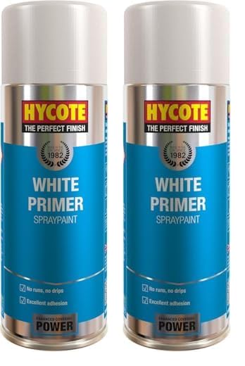 Hycote Apprêt Blanc 400ml (Lot de 2)