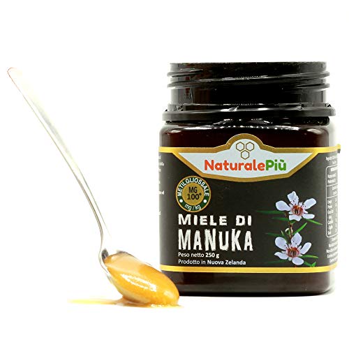 Manuka Honing 100+ MGO 250 gram. Geproduceerd in Nieuw-Zeeland, actief en rauw, 100% zuiver en natuurlijk. Getest op… - Afbeelding 6