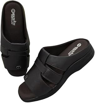 HEALTH FIT Extra Soft Diabetic & Orthopedic Slippers/Doctor Sole Chappal & Comfortable LightWeight Foortwear For Men's-702