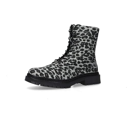 Stivali Di Dockers By Gerli - Lace-Up Boots - EU37 A EU41 - Donna - Nero/Grigio - 4