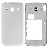 Cubierta de carcasa completa (bisel de marco medio + cubierta posterior de batería) para Galaxy Core Plus / G350 (negro)