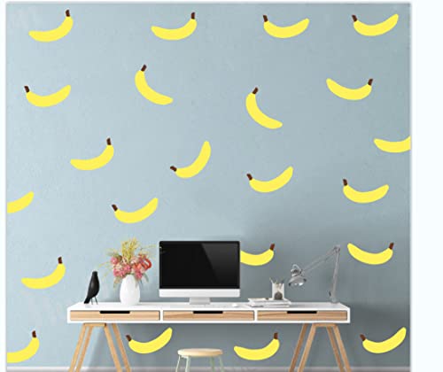 Vinilos Decorativos Amarillos Plátanos 64 Piezas para Niños miniatura 2