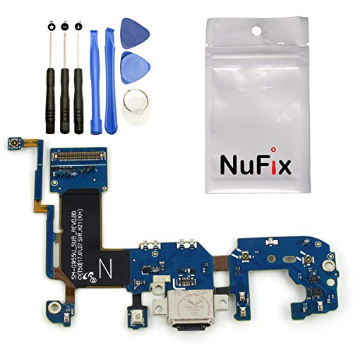NuFix Replacement for Samsung Galaxy S8 Plus Charging Port Flex Connector Board Module PCB Part Dock Connector USB Cable for Samsung Galaxy S8 Plus SM-G955W SM-G955W8 SM-G955U G955W G955U G955W8