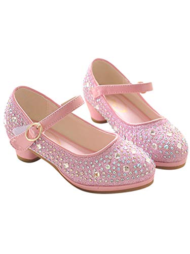 DJSJ- Zapatos de Vestir de Sintético para niña