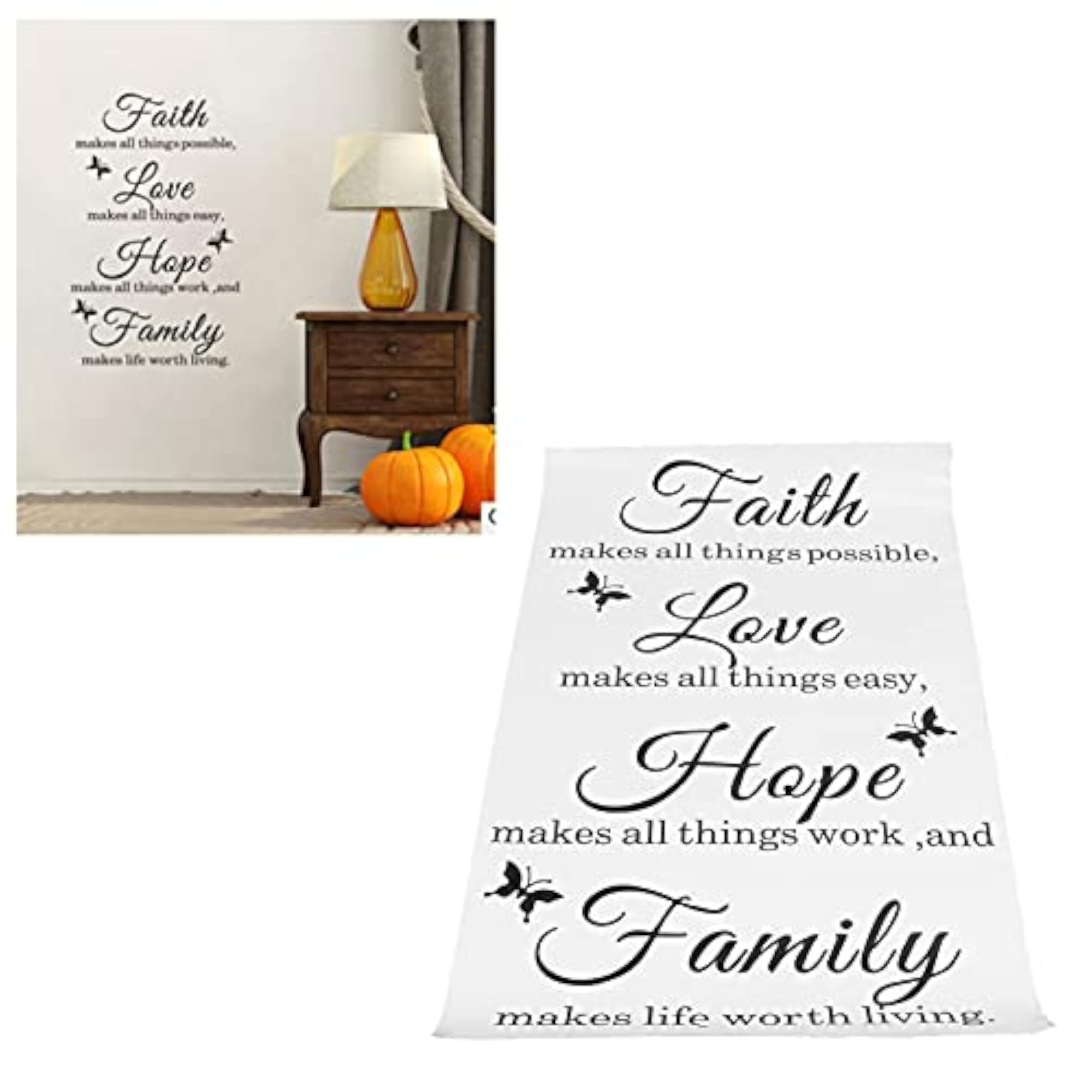 Wall Art Decorative Sticker Self Adhesive for Living Room