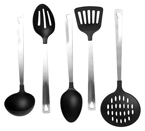 Cook's Corner kitchen tool set, Black