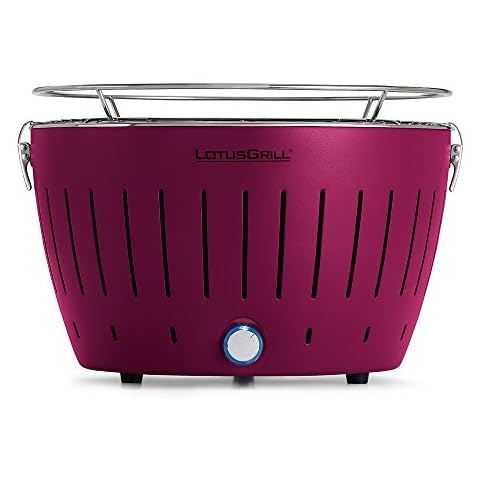 LotusGrill Barbacoa de Carbón sin Humo Classic Púrpura Cover