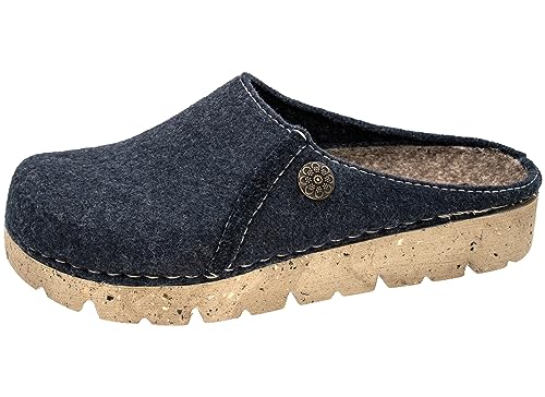 Chausson femme Fischer 636300 bleu pointure 41 EU pantoufle confortable