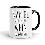 witzige tassen sprüche DESIGNED IN GERMANY - Wir designen und drucken unsere Motive in Deutschland. - Motiv beidseitig bedruckt - Dank der guten Qualität nicht nur für den Privatgebrauch verwendbar.