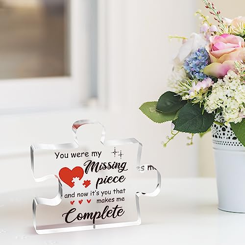 Giftsforherdelicateromanticgirlfriendbirthdaygiftsacrylicpuzzlepiece39x33anniversarybirthdaymeaningfulmothersdaygiftsforwifeherhimideas Urban Country Home Decor Gifts for her delicate romantic girlfriend birthday gifts acrylic puzzle piece 39 x 33 anniversary birthday meaningful mothers day gifts for wife herhim ideas urban country home decor