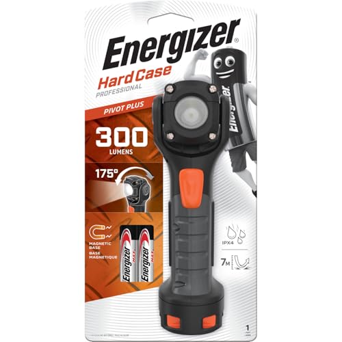 ENERGIZER LINTERNAS PROFESIONALES FL LINTERNA HARDCASE PIVOT 300 LM, Grigio