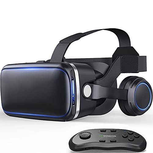 CYLZRCl Gafas 3D Realidad Virtual VR Auriculares Realidad Virtual Gafas 3D Gafas para Películas Juegos Móviles 3D 4,7-6,0 Pulgadas (Color : 2)