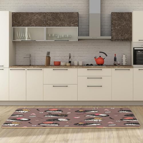 Alfombrillas de cocina absorbentes para evitar resbalones VAPOKF 3