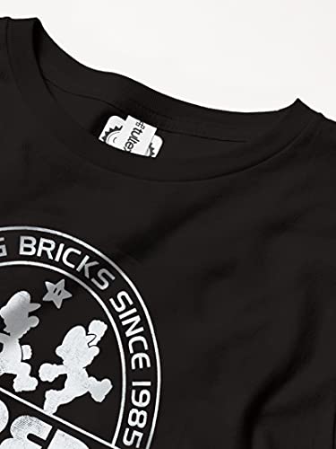 Nintendo Classic Gamer Boy's Premium Solid Crew Tee2