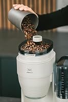 Melitta AromaFresh Pro X – Filterkaffeemaschine mit integriertem Mahlwerk, entnehmbarem Wassertank, Glaskanne und Timer-Funktion, für bis zu 10 Tassen Kaffee, Warm-grey – Ansicht 5