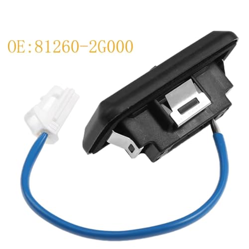 Coffre KIA Optima bloqué changer le bouton de hayon 812602G000