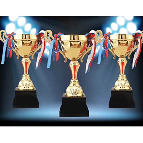 FAVOMOTO Troféu de Liga de Metal Troféu de Troféu de Liga Esportiva Troféu de Liga de Metal Ouro Cop