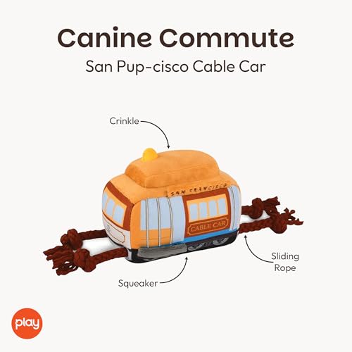 Juguete Mordible Sonoro Peluche para Perro Canine Commute miniatura 2