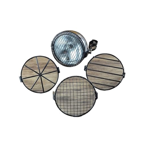 Accessoires de modification grille protection phare moto vintage