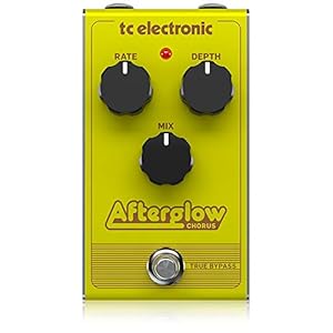 TC Electronic Afterglow chorus, klassieke stijl choruspedaal met volledig analoog bucket-brigade circuit