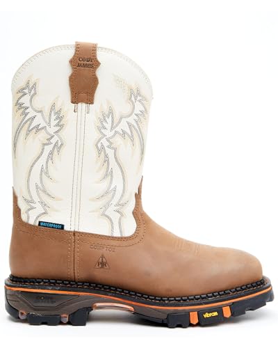 Cody James Men's 11" Decimator Waterproof Western Work Boot Nano - Bcjcwspw1172