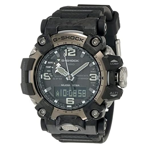 Relógio Casio G-Shock Mudmaster GWG-2000-1A1DR Resistente a choques