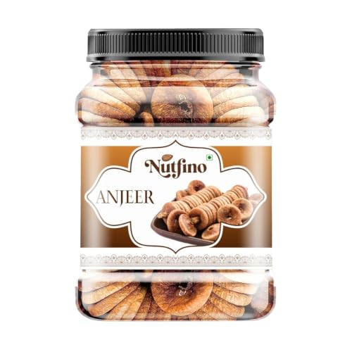 Image of Nutfino Anjeer (Dried Figs) 1 Kg Dry Fruits | Naturally Sweet & Fibre Rich | Healthy Snack (1kg)