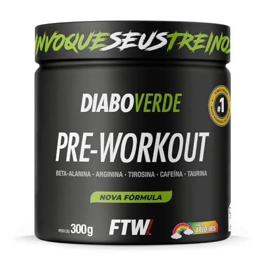 Diabo Verde Pre-Workout Mansao Maromba - 250g Arco Íris - FTW