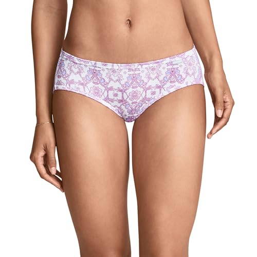 Image of Jockey Underwear Women: Supersoft Bikini Underwear | Underwear Women Pack, 3 Pack, Crafted Damask, 5