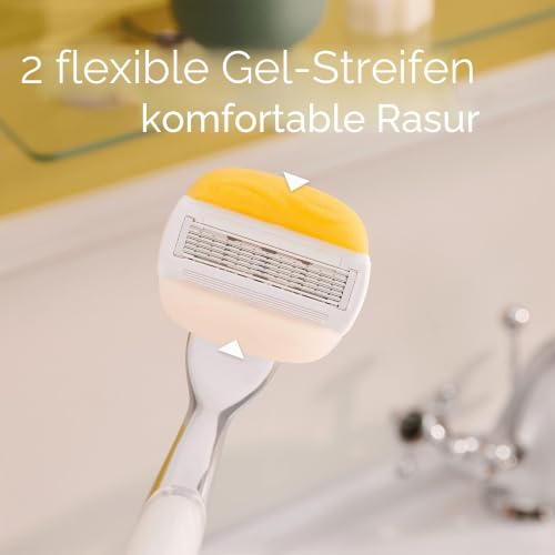 Gillette Venus Comfortglide Ersatzklingen für Damen Rasierer Kokosnuss plus Olaz, Klingen (5 Klingen), für eine glatte und tiefe Rasur… – Ansicht 2