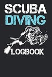  Scuba Diving Log Book Journal: Scuba Dive Log Book Gift for Scuba Diver or Diving Lovers. 6x9 110 pages (55 sheets). Ideal to record and track the ... Christmas, Kids, boys, girls, men and Women