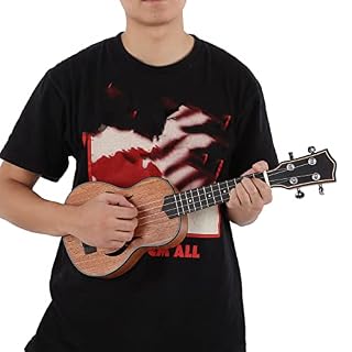 21 Pouces Ukuleles Soprano Ukelele Kit, Enfants Adultes Professionnel Hawaii Petite Guitare Pack Petit Hawaïen Guitare… - Les Beatles, Paul McCartney, John Lennon, RIngo Starr, George Harrison 21 Pouces Ukuleles Soprano Ukelele Kit, Enfants Adultes Professionnel Hawaii Petite Guitare Pack Petit Hawaïen Guitare… – Image 2