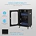 30-Bay Locking Laptop and Tablet Charging Station,Mobile Storage Cart with Charger Cable Management,Devices up to 14 Inches,Cell Phone Locker with Charger,Black