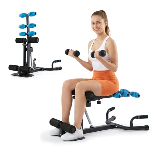 Image of NEWBULIG Deep Squat Machine for Women, Home Gym Fitness Squat Machine | Adjustable Resistance Exercise Equipment, Glutes & Core Workout Equipment, 300 lbs Capacity, 32.9 inchx22.4 inchx36.6 inch
