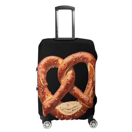 Pretzels Vintage 70s Luggage Covers Washable Travel Suitcase Cover Elastic Baggage Protector4