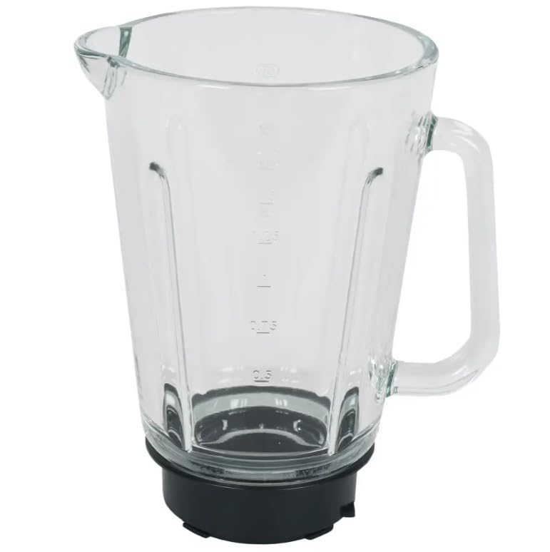 FIGEVIDA BICCHIERE CARAFFA IN VETRO ROBOT DA CUCINA ADATTO PER MOULINEX MS-653223