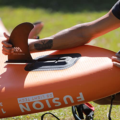 Pinna Da Corsa Aqua Marina Unisex - In Nylon Rinforzato Con Fibra Di Vetro, 24.5x18 Cm