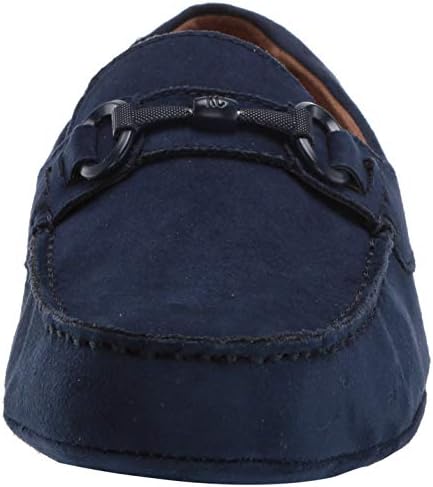 Kenneth Cole REACTION Men's Dawson Bit Driver Driving Style Loafer, Navy, 11 | Image 1