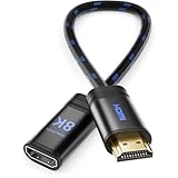 Utilisation : Adaptateur HDMI mâle vers HDMI femelle pour rallonger les câbles existants sur les téléviseurs, les moniteurs, les consoles ou les projecteurs.
