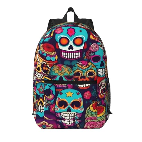 Sac à dos voyage crânes en sucre : votre style unique au quotidien et en weekend
