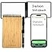 Produktbild BAMBOOK Pocket Notebook - Bambus-Holz Hardcover - Vollständig abwischbar & wiederverwendbar