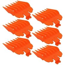 Multi-Brand No.2 Clipper Guards 6 Pack, 1/4" for Most Wahl/Andis/Baby*liss/Conair/Hatteker Clippers
