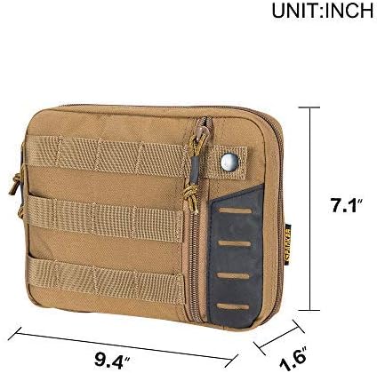 EXCELLENT ELITE SPANKER Molle Admin Pouch Tactical EDC EMT Utility Tool Pouch Medical Organizer Bag Modular Pouches Waist Pouch - Image 2