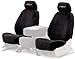 Coverking Custom-Fit Second Row Bench Seat Cover - Velour Fabric , Black
